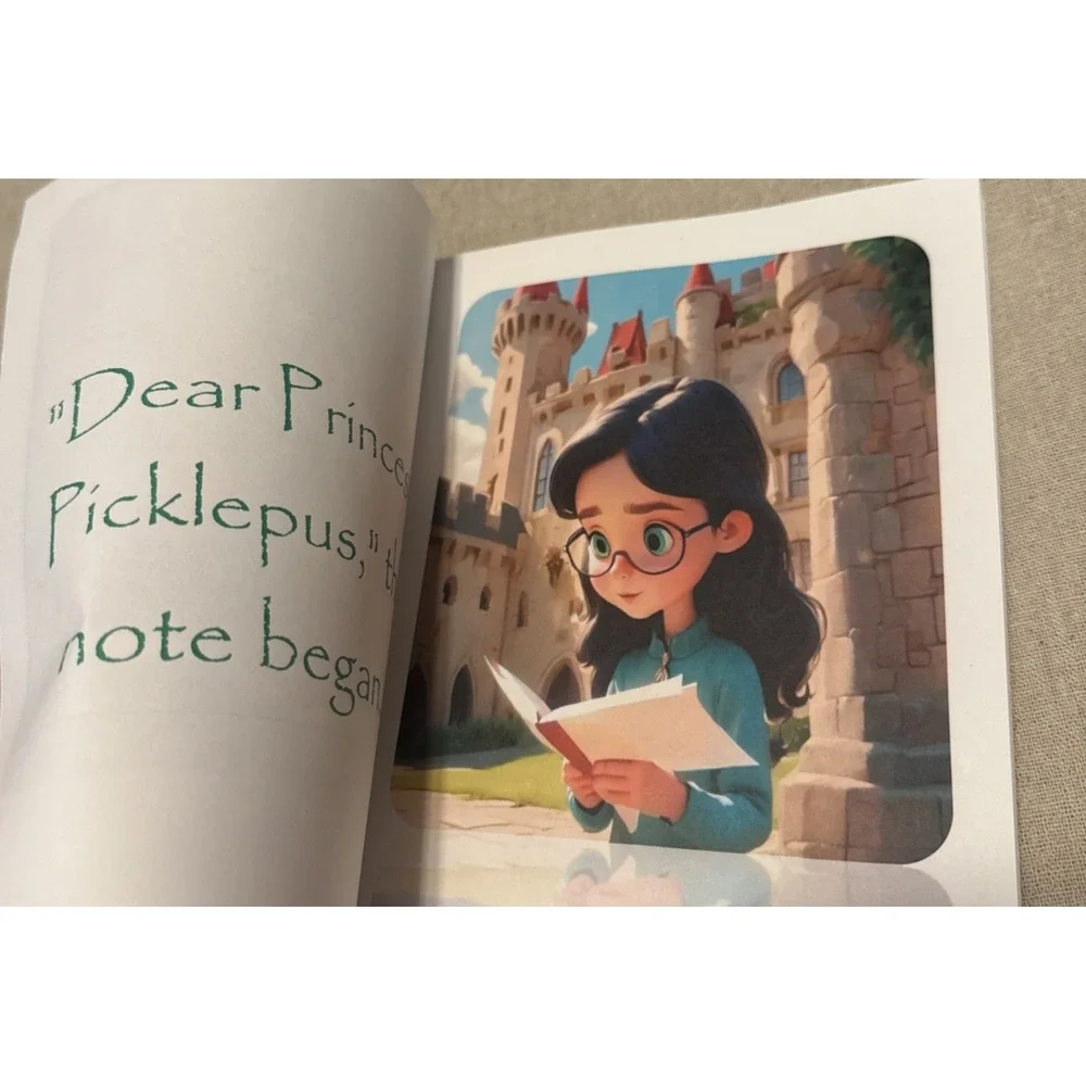 Autographed A Lesson in Self Esteem A Princess Pickles Adventure By Kerri Walker